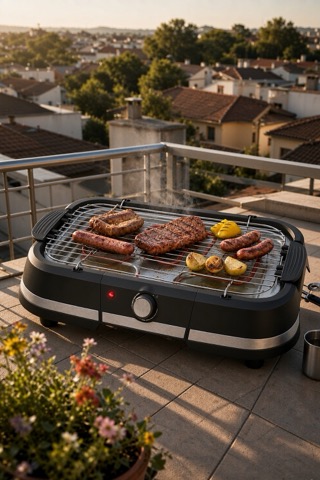 Churrasqueira elétrica de mesa 2000 W