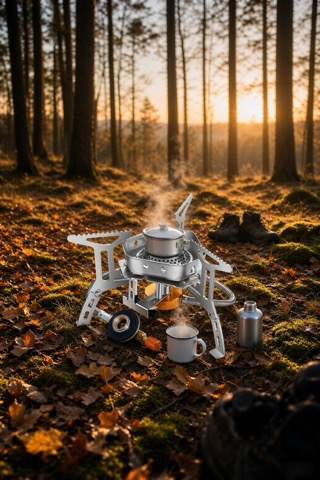 Odoland Gaskocher 3500 W mit Adapter