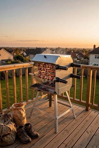ACTIVA Mutzbratengrill mit Motor