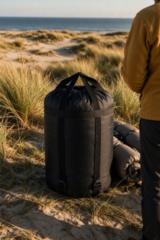 Ultraleichter Kompressionssack 22 × 43 cm