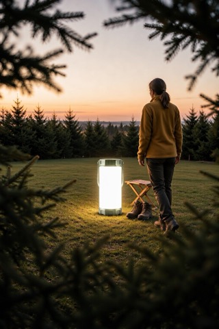 Glocusent Campinglampe, 5000 mAh