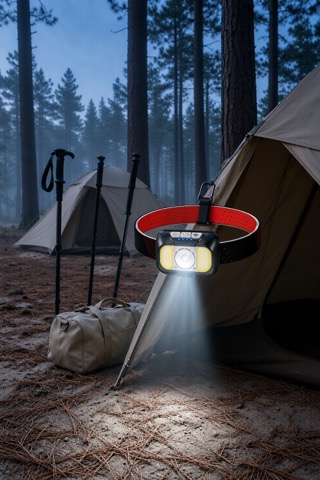 Blukar Stirnlampe 2026, drei Tasten