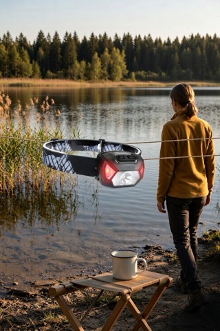 Lepro Stirnlampe mit sechs Modi