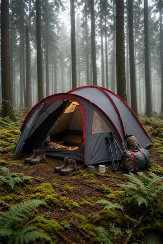 JUSTCAMP Scott Zelt 3–4 Personen