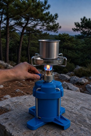 Réchaud de camping 1 250 W