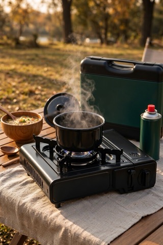 Portable gas stove, 2100 W