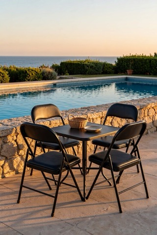 AVANTI TRENDSTORE Set di 4 sedie pieghevoli