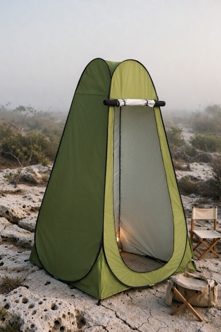 Tienda pop-up para ducha, 1–2 personas