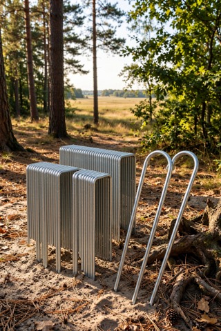 Grondpennen 20 cm, set van 50