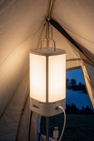 Oplaadbare LED-lamp, 116 leds