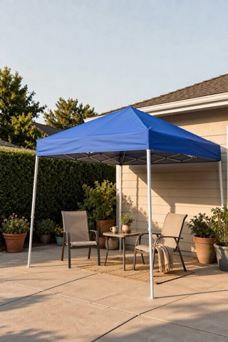 10 × 10 ft Slant Leg Pop-Up Canopy