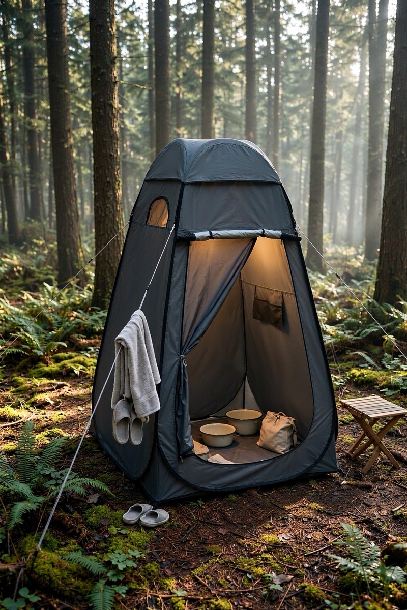 Pop-up privacy tent