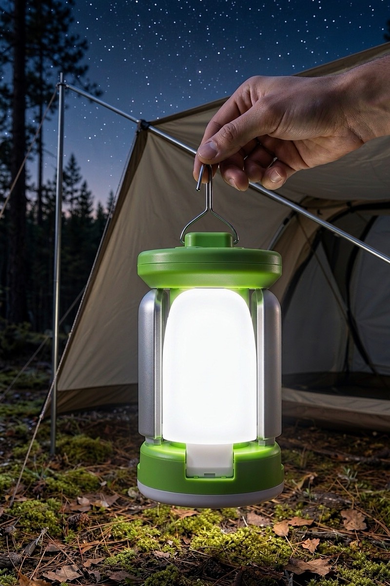 Rechargeable lantern, seven light modes
