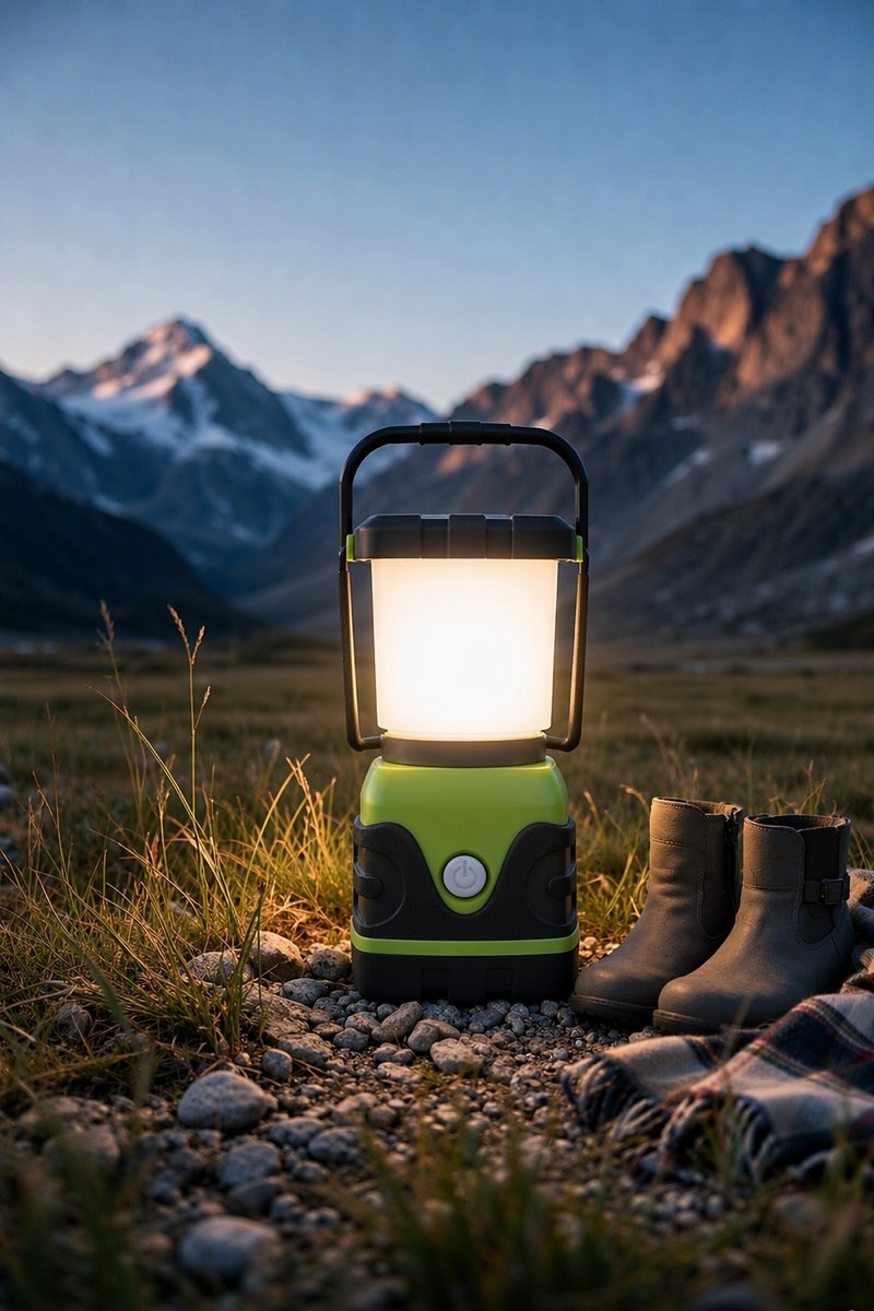 Lantern set, 1000 lm, 200 hour runtime