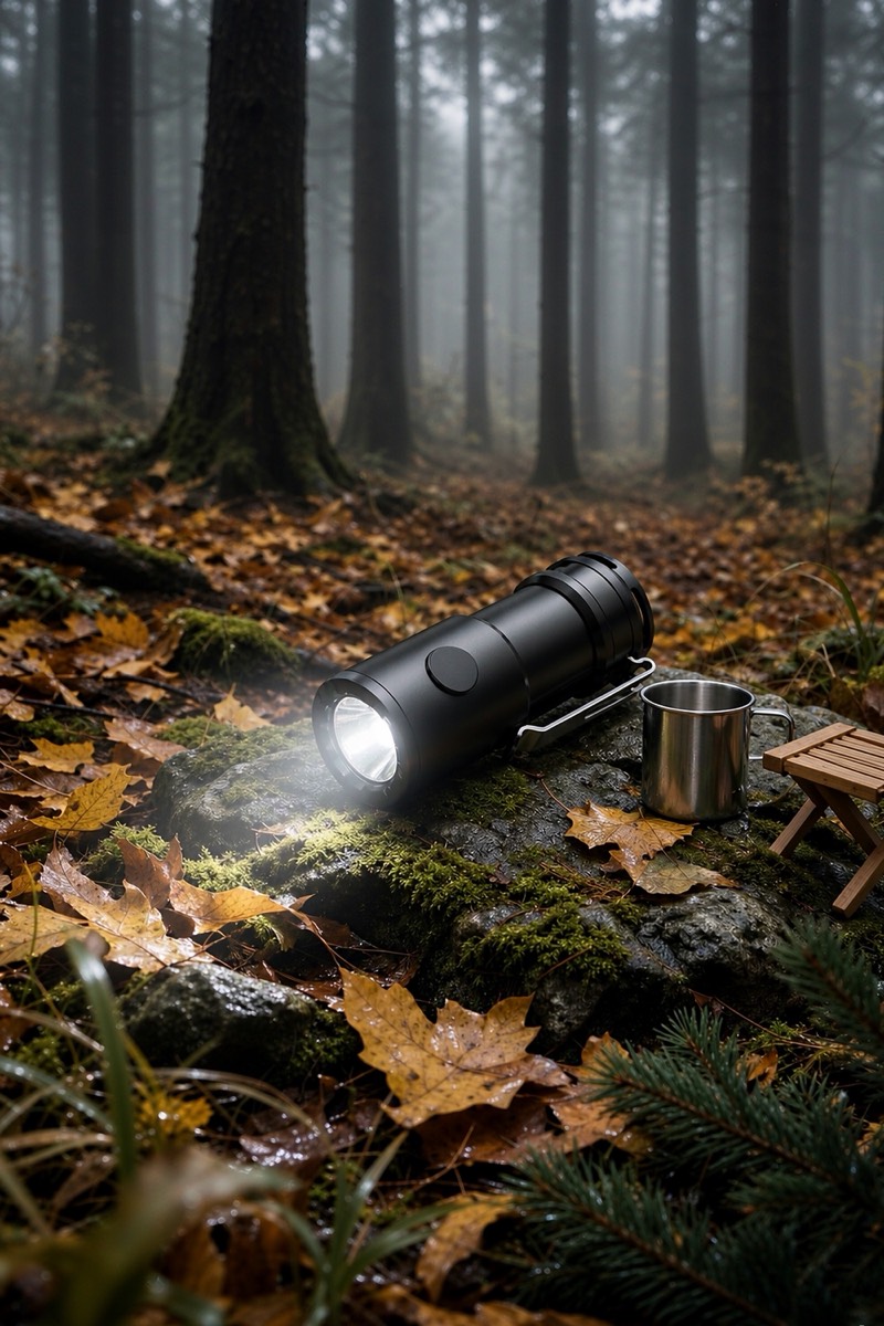Mini-EDC-Lampe mit Magnetfuß