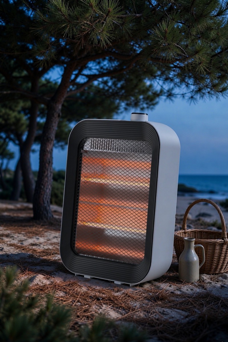 Poêle infrarouge à quartz Quarzia Slim B