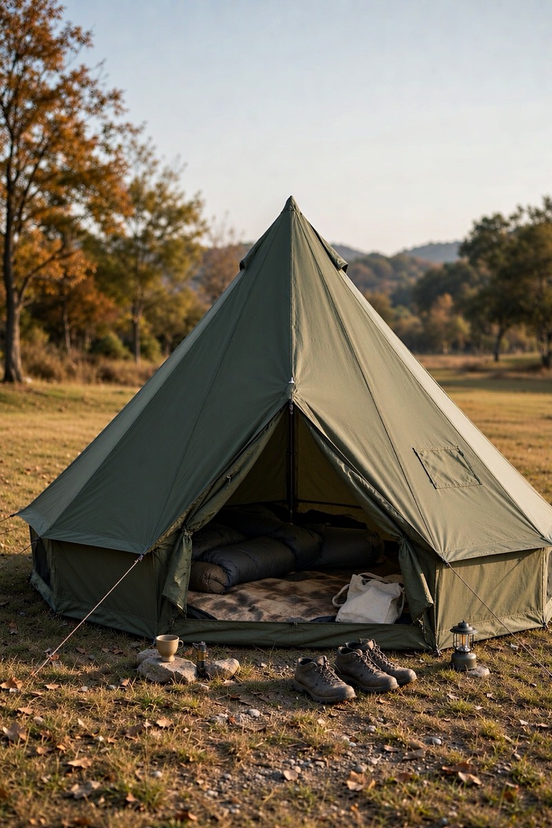 Bell tent, 5 m, with stove jack