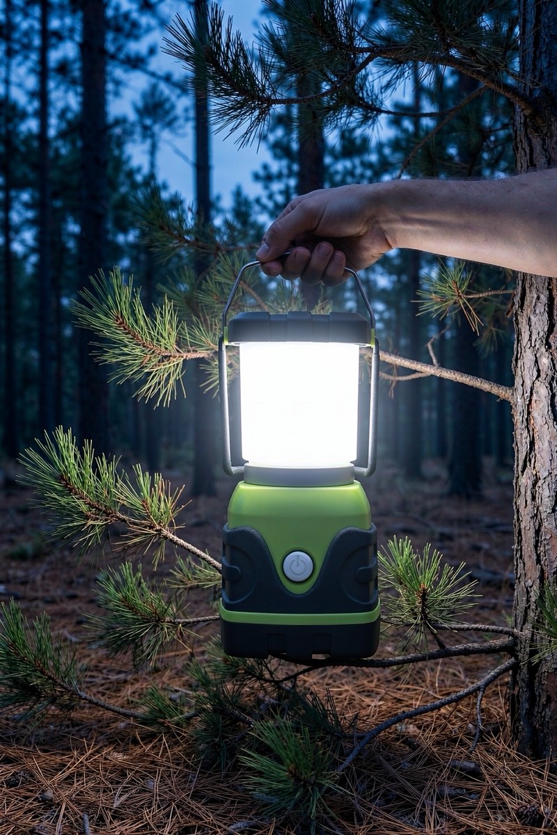 Battery lantern, 1000 lm
