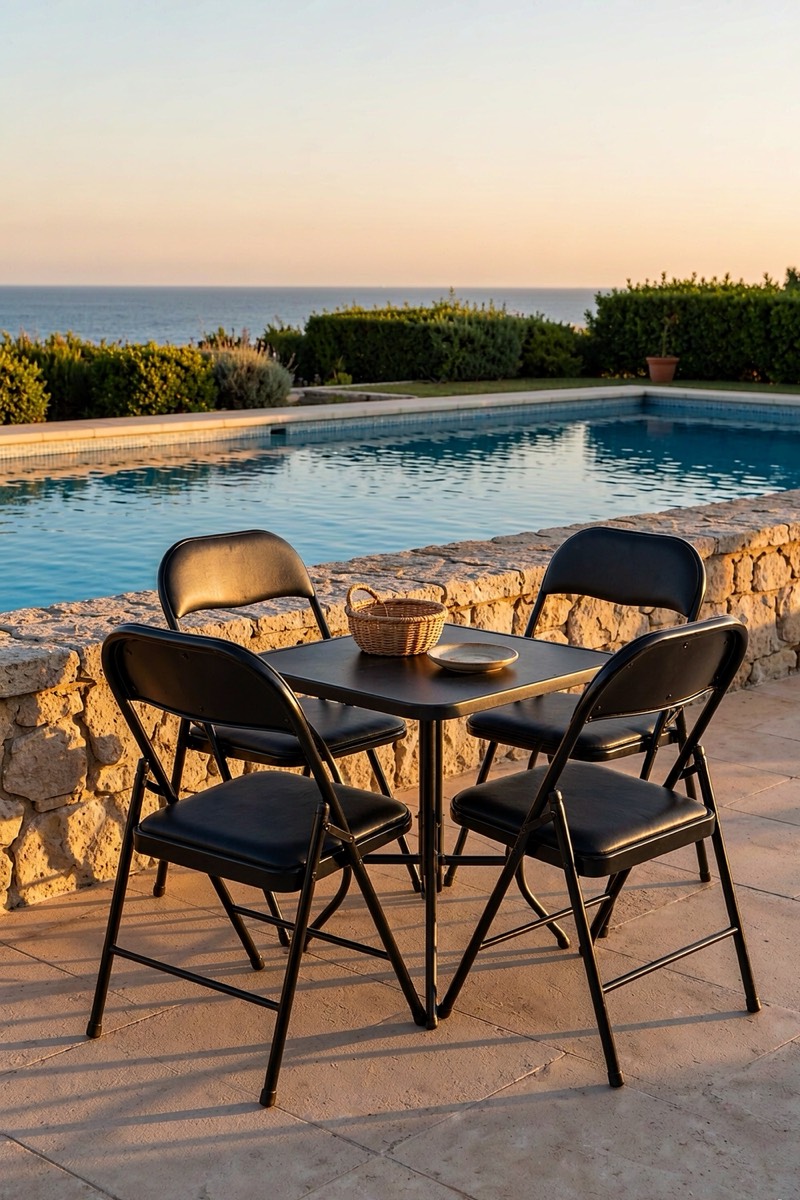 AVANTI TRENDSTORE Set di 4 sedie pieghevoli
