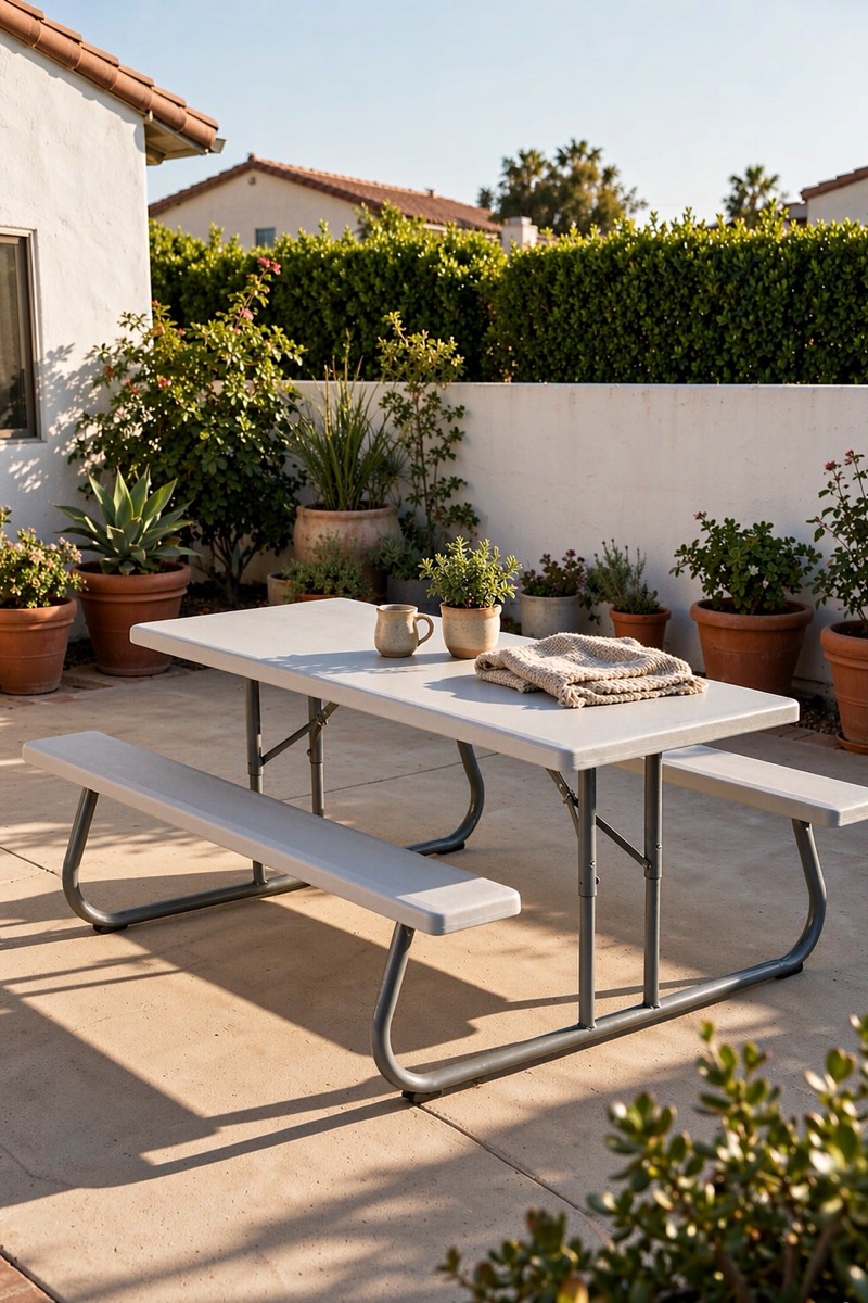 Mesa de picnic plegable de 1,80 m