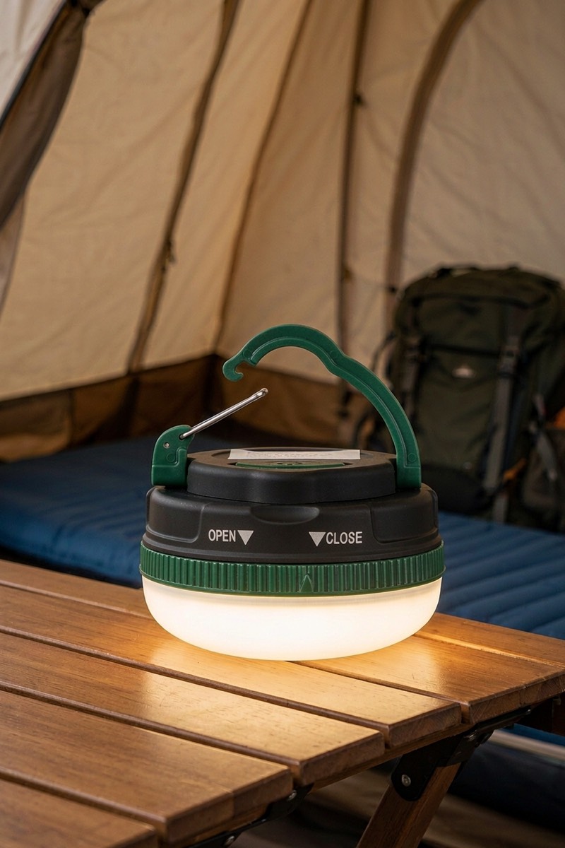 Campinglantaarn, 5 standen (2 stuks)