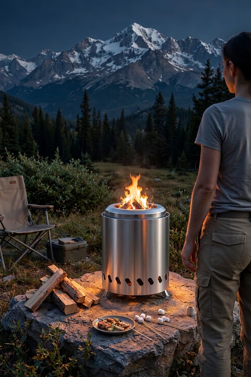 HGD Tabletop Fire Pit, Smokeless