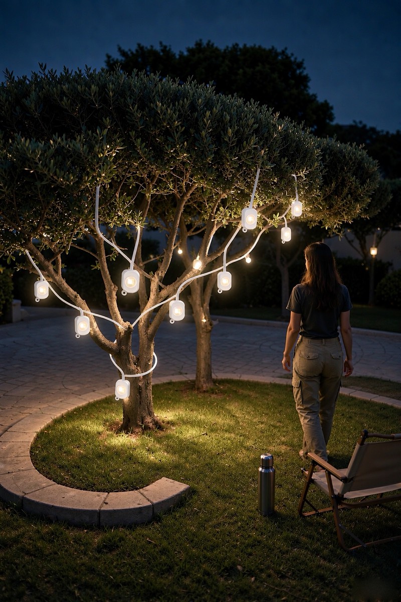 Dimmable LED light string, 30 m