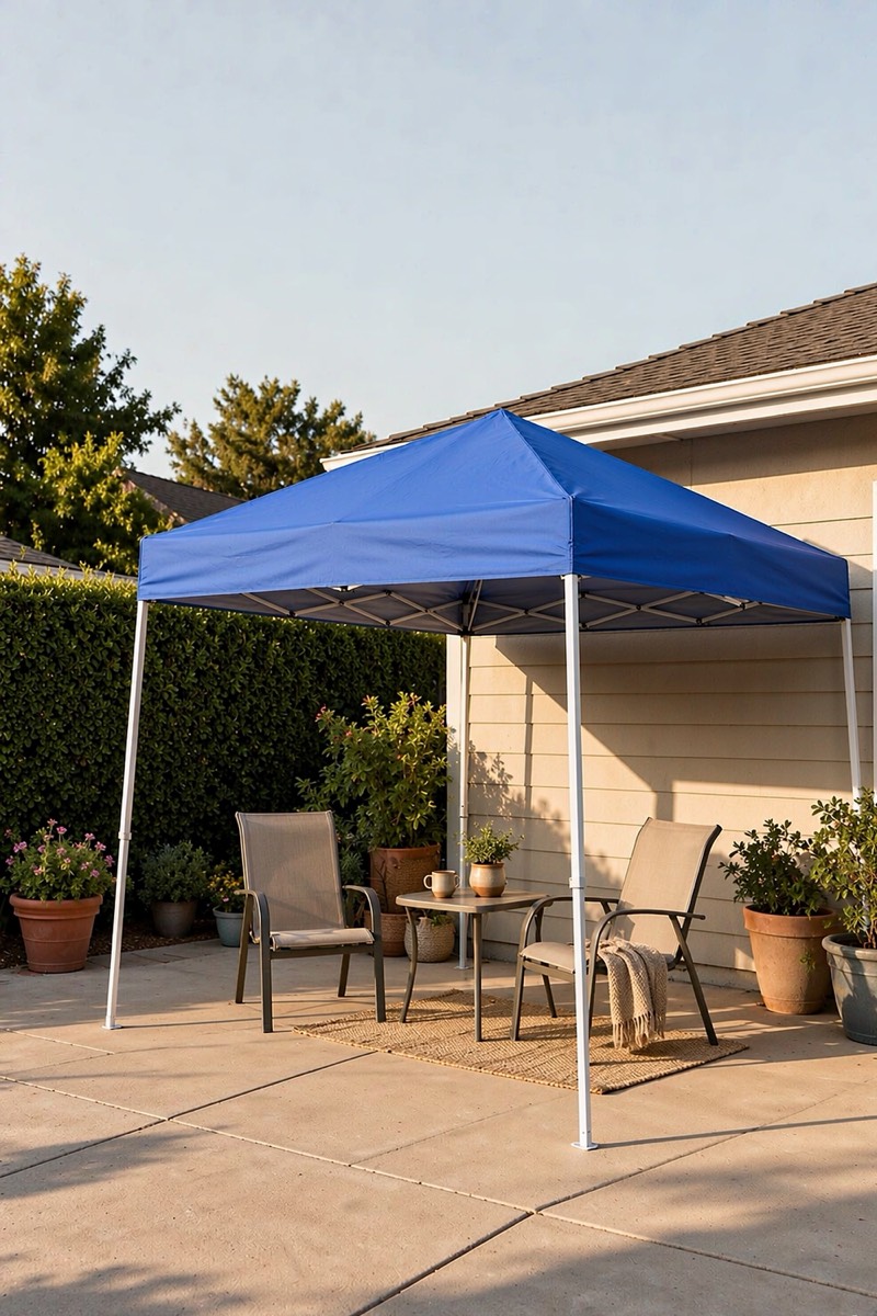 10 × 10 ft Slant Leg Pop-Up Canopy